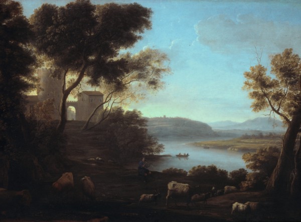 The Roman Campagna by Claude Lorrain